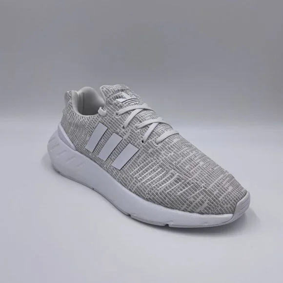 Adidas Swift Run 22 Grey / White Womens Shoes - Picture 7 of 8